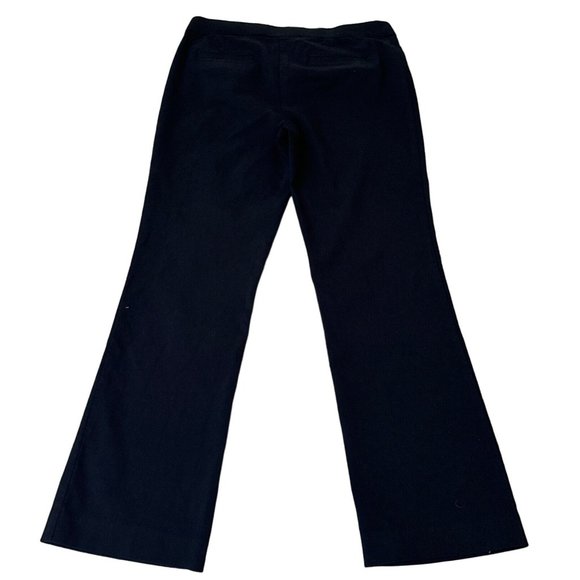 Apt 9 Pants Womens 6P Navy Low Rise Flare Leg Opening Pull On Bottoms - Picture 5 of 11